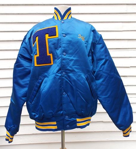 Vintage Birdie LETTERMAN Bomber Jacket L Tilden Softball Tiff