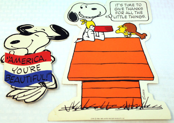 Vintage Snoopy Peanuts Greeting Cards, Holiday Cut-Outs. Valentine,  Thanksgiving, Patriotic, Sports