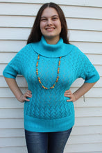 Load image into Gallery viewer, NOS Michael Kors Blue Knit Sweater XS/XP